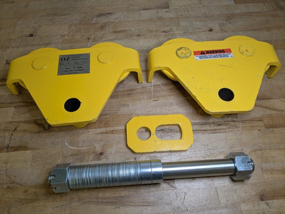 Oz Lifting Products 3 Ton Push Beam Trolley OZ3PBT Parts / Repair
