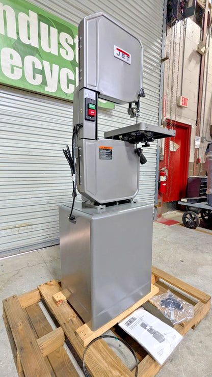 JET J8201-K Vertical Bandsaw  13-1/2" Depth  115V 1HP   *SCRATCH &amp; DENT
