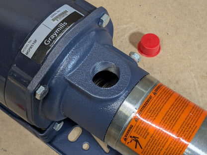 Graymills Multi-Stage Immersion Coolant Pump 1 HP 230/460v 3 Ph. MSPR5-1.0F