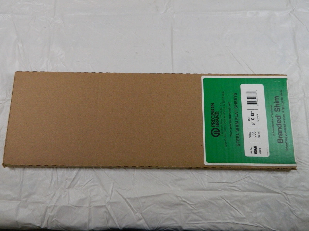 Shim Stock: 0.008'' Thick, 18'' Long, 10pk 1008/1010 Low Car