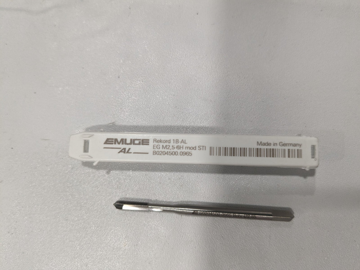 EMUGE Spiral Point STI Tap: M2.5 x 0.45 Metric Coarse 2 Fl B0204500.0965