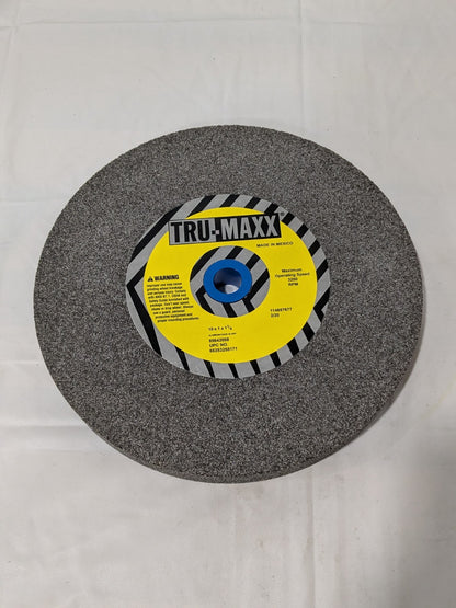 Tru-Maxx Grinding Wheel: 10" Dia, 1" Thick, 1-1/4" Hole Dia, 6625