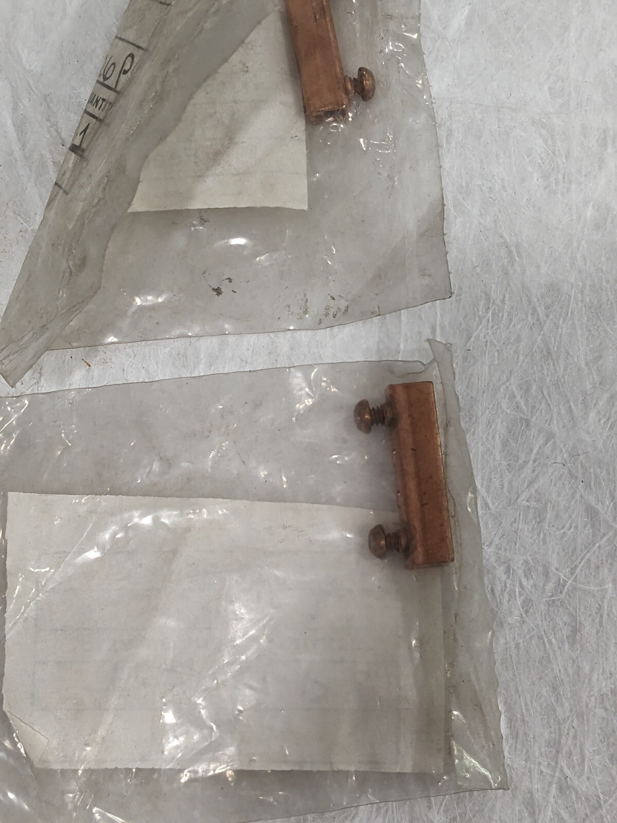 FEEDRAIL-COPPER BUS BAR CONNECTOR Qty 8 190-3/T00926P
