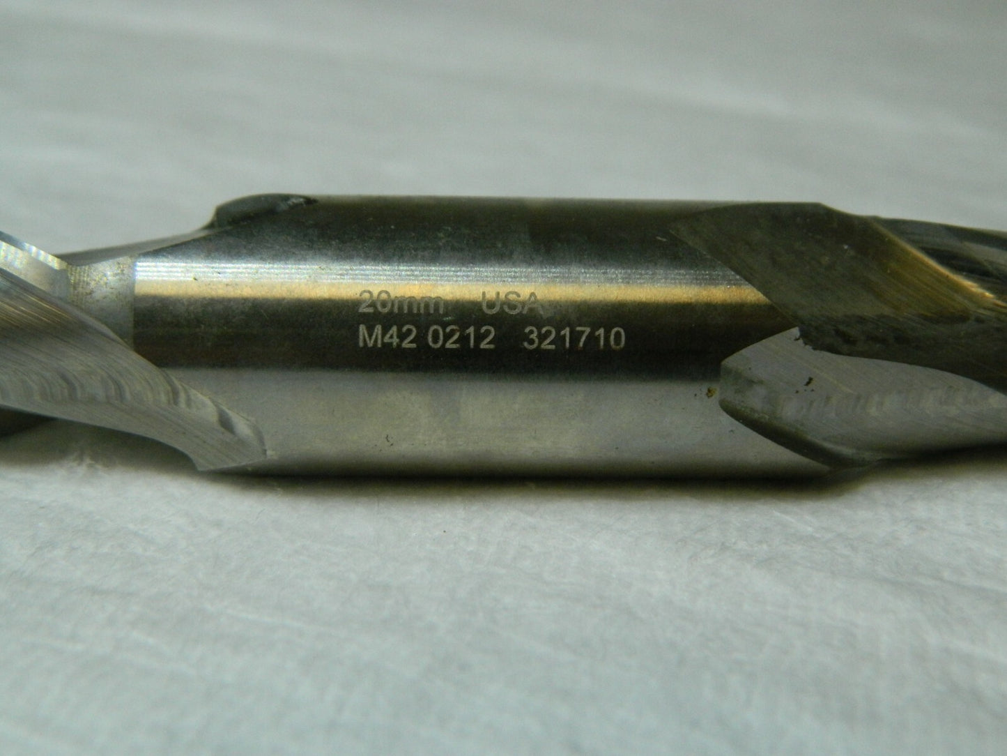 Hertel Cobalt Sq End Mill 20mm 1-9/16" LOC 7/8" Shk Dia 5-1/2" OAL 2 FL 89331979