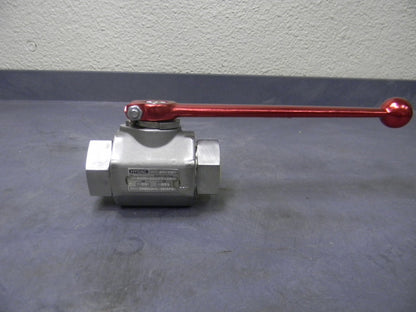 Hydac 3/4" Stainless Steel Standard Ball Valve w/ Floating Ball 02064481
