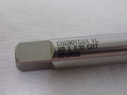 Cheboygan Straight Fl Bottom Hand Tap M9 x 0.35" 5Fl RH GH7 Pack of 12