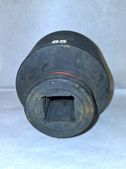 Milwaukee Tool SHOCKWAVE Impact Duty Standard Socket 1" Drive 65 mm 49-66-6614