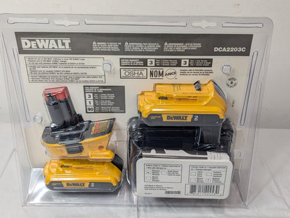 DEWALT 18V-20V MAX Battery Adapter Kit DCA2203C