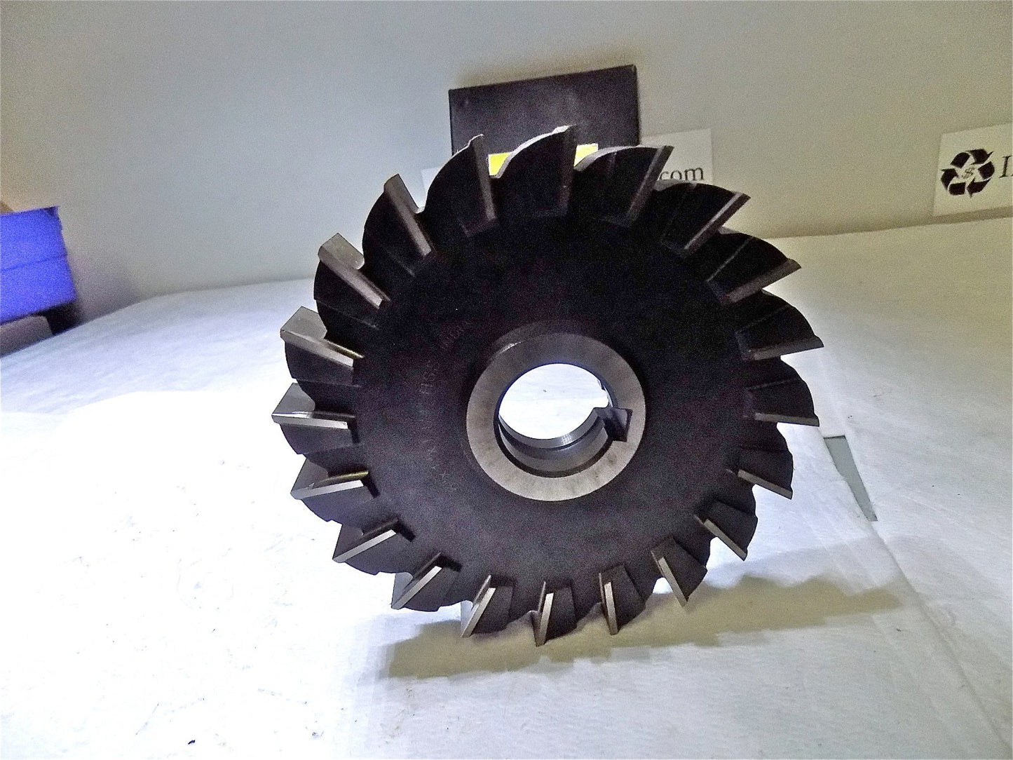 Interstate HSS Straight Teeth Side Milling Cutter 6" x 1" x 1-1/4&quot