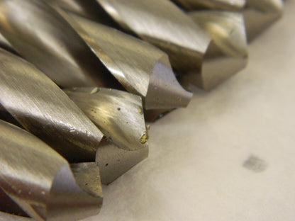CHICAGO-LATROBE Jobber Length Drill Bits qty6 31/64 Dia, 118 °HSS 46231