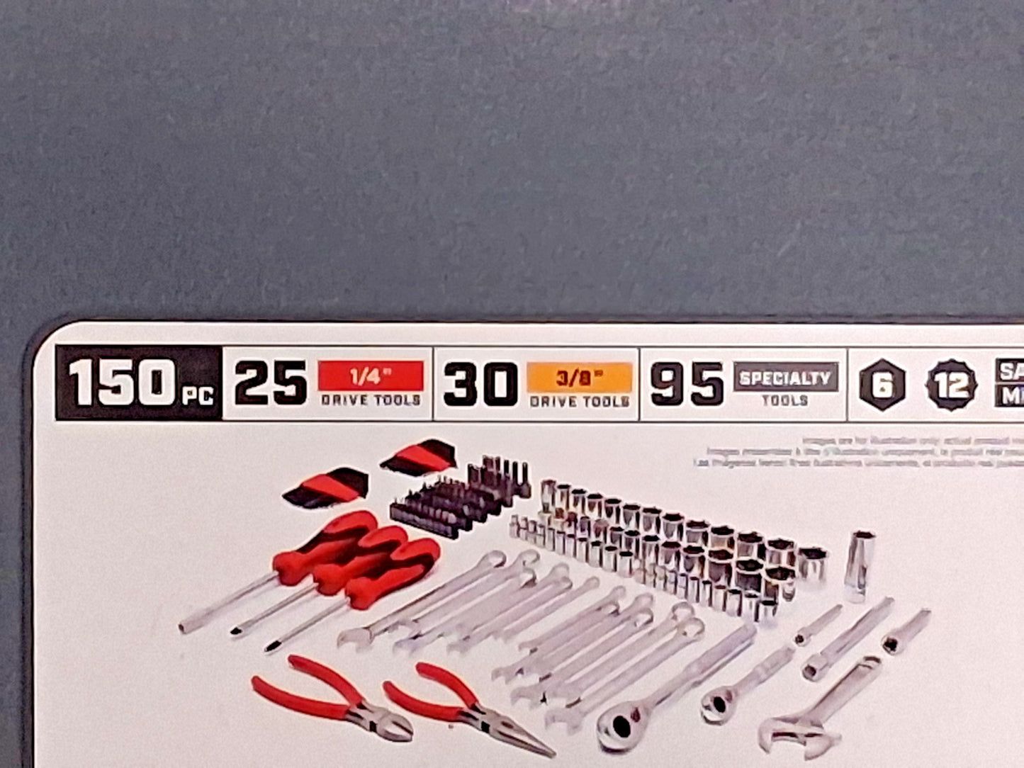 Crescent Mechanic's 150PC Tool Set CTK150