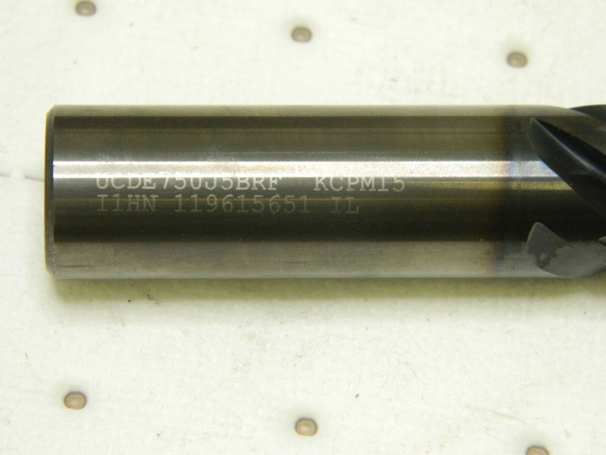 Kennametal HARVI II Solid Carbide End Mill UCDE750J5BRF KCPM15 4048736