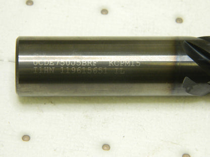 Kennametal HARVI II Solid Carbide End Mill UCDE750J5BRF KCPM15 4048736