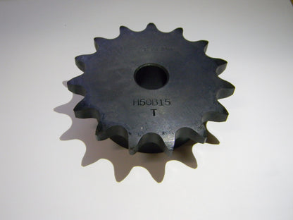 Tsubaki Plain Bore Sprocket 5/8" 15 Tooth Chain Size 50  H50B15