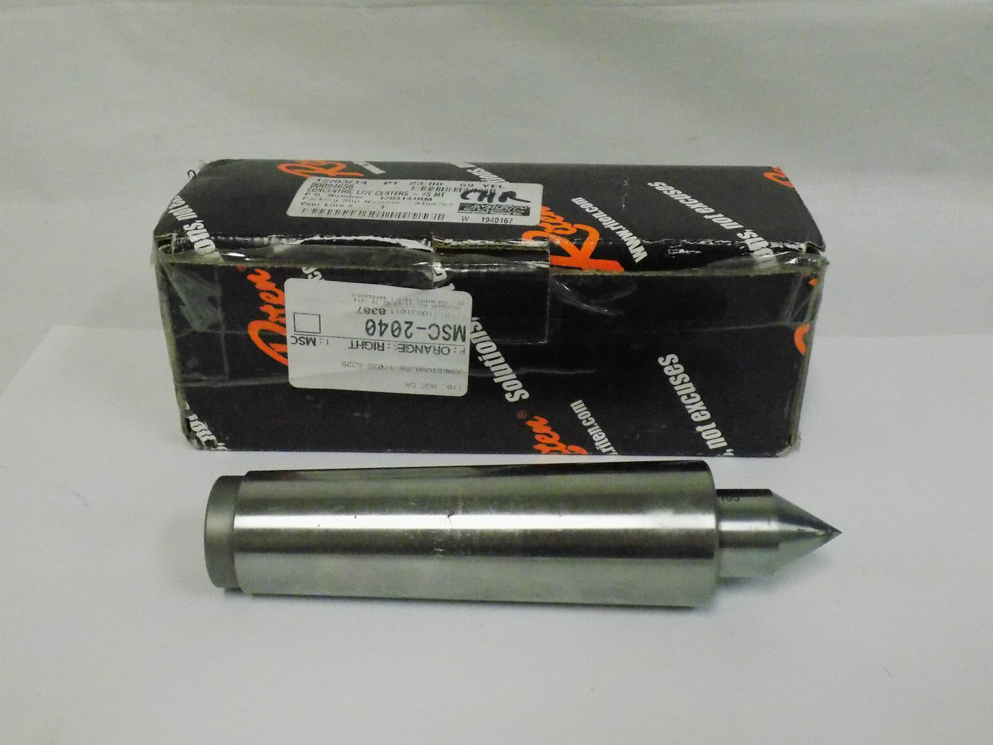 Concentric 5MT Standard Hardened Tool Steel Taper Shank 17105