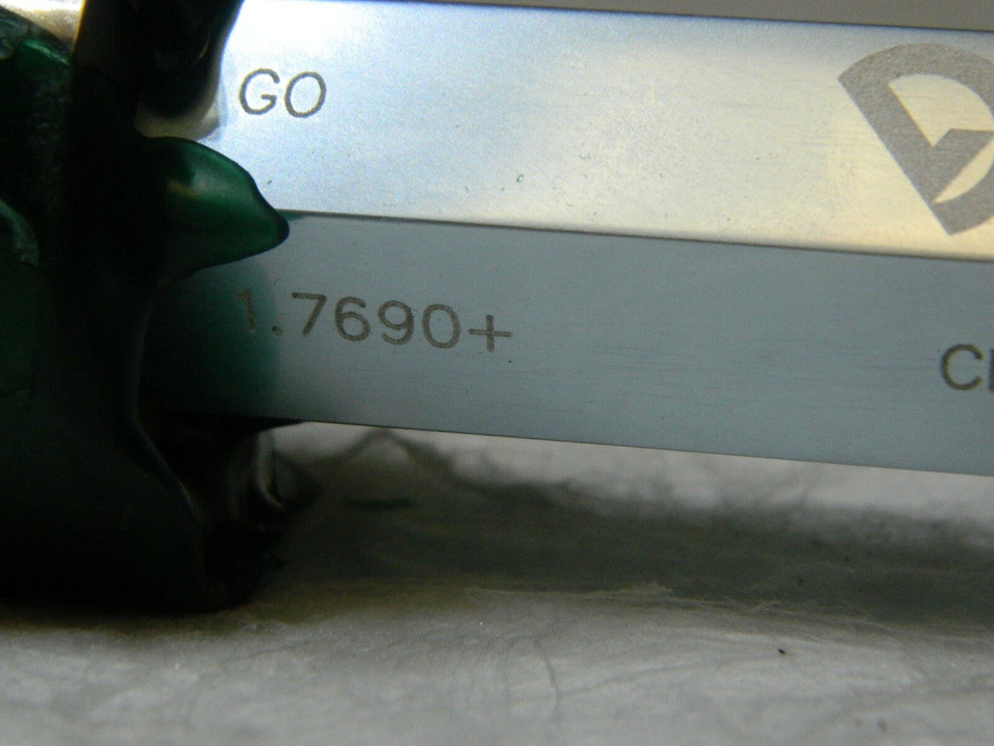 Vermont Gage Go 1.769-1.7685 No Go STL Tri-lock Assembly Plug Gage 191204320
