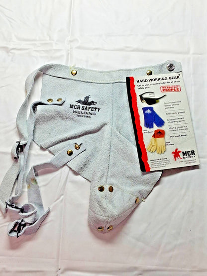 QTY2 MCR Safety Leather Shoe Covers Flame-Resistant Spat 38505MW