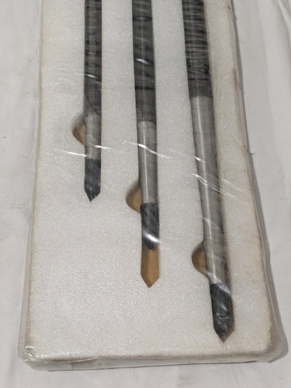 Groz 3 Pc Rolling Head Ladyfoot Pry Bar Set: 12", 18" & 24" PRY/3-ST