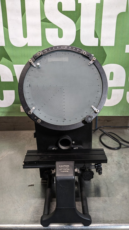 FOWLER Optical Comparator 12 Screen Dia Horizontal 53-900-000 Incomplete