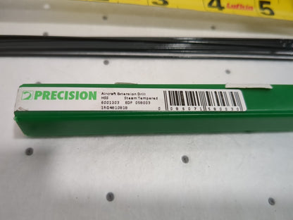 PTD 10pk of Aircraft Extension Drill Bits: 3/64" Dia, 135 ° Pt HSS 6001203