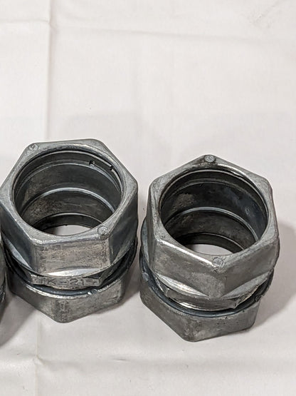 Thomas & Betts 1-1/2" Electrical Tubing Compression Coupling Qty 3 TK-215