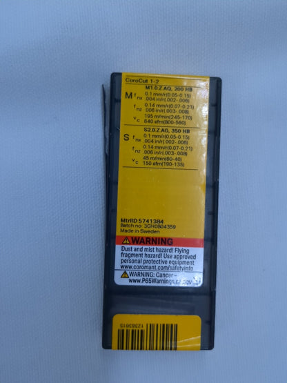 Sandvik Coromant 5pk inserts CoroCut 5741384