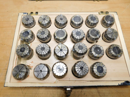 Interstate 23 Piece ER40 Collet Set 1/8" to 1 x 0.0005 TIR 63324164