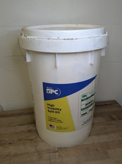 Brady SPC High Visibility Chemical Spill Kit 6.5 Gallon Bucket SKCH-BKT