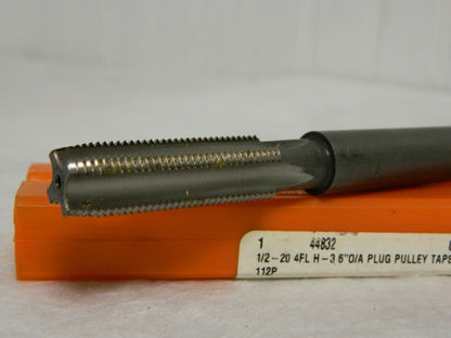Reiff &amp; Nestor 1/2"-20 x 0.507 x 6" UNF 4F HSS GH3 Plug Pulley Tap