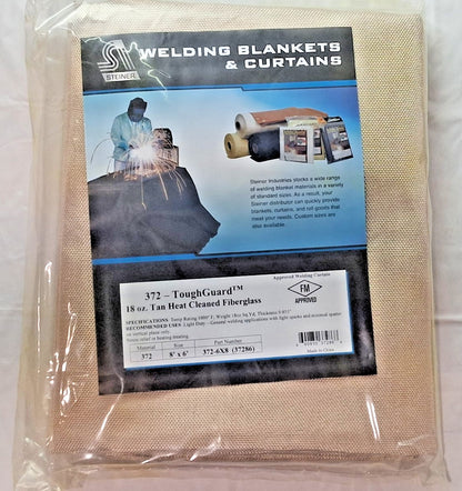 Steiner Thick Fiberglass 8' Welding Blanket High x 6' Wide x 0.035&quo