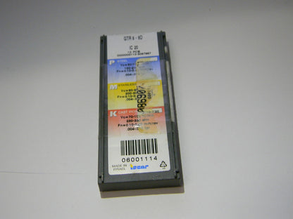 Iscar Carbide Cutoff Inserts GTR6-8D Grade IC-20 Qty 10 6001114