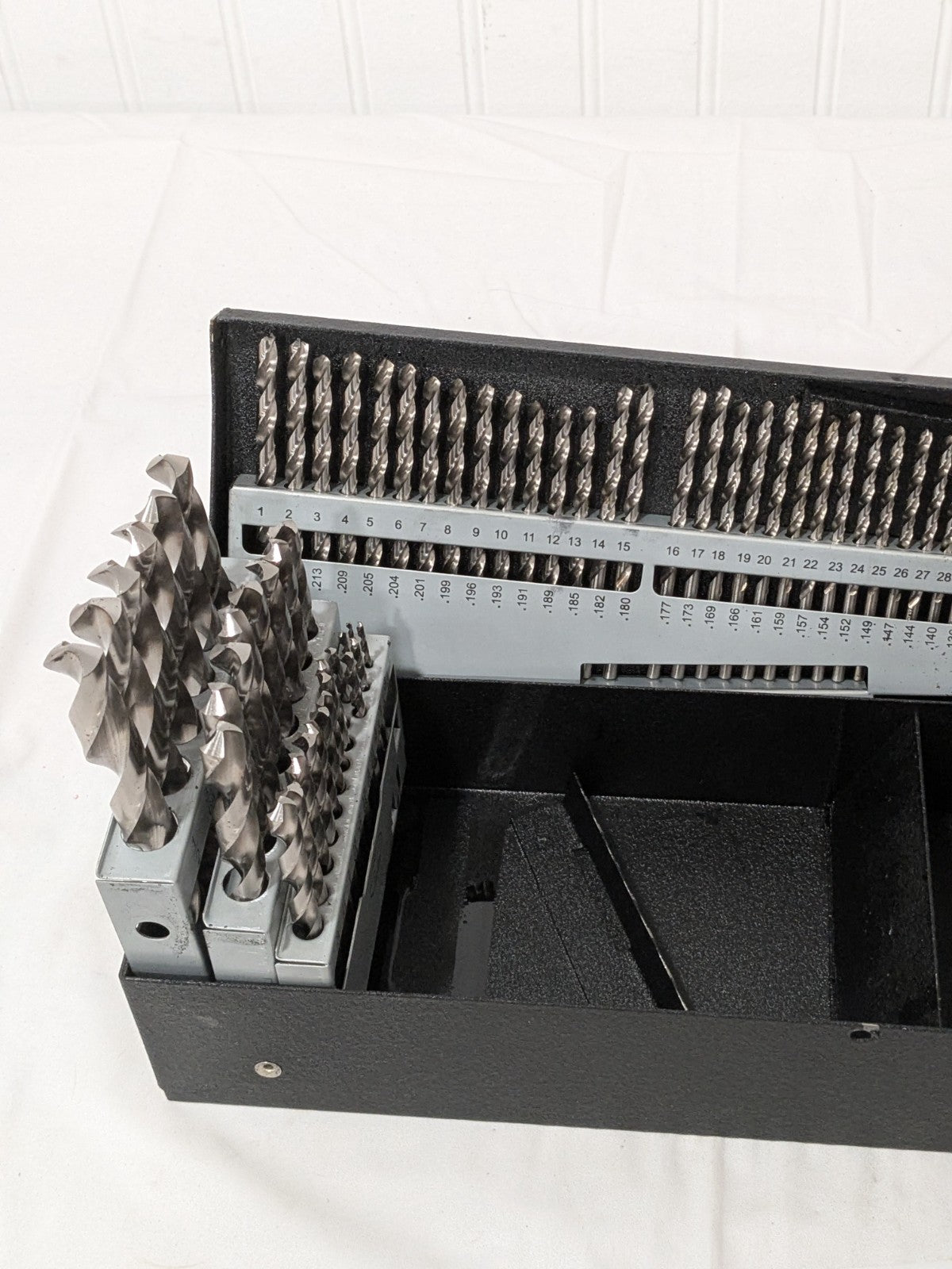 Precision Jobber Length Drill Bit Set: 114 Pc 5995681 MISSING 1 PIECE