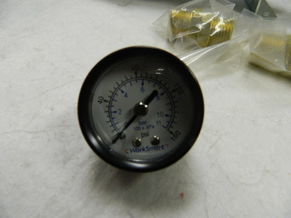 Worksmart 1/2" NPT Standard Integral Filter Regulator WS-PN-FLRG-005