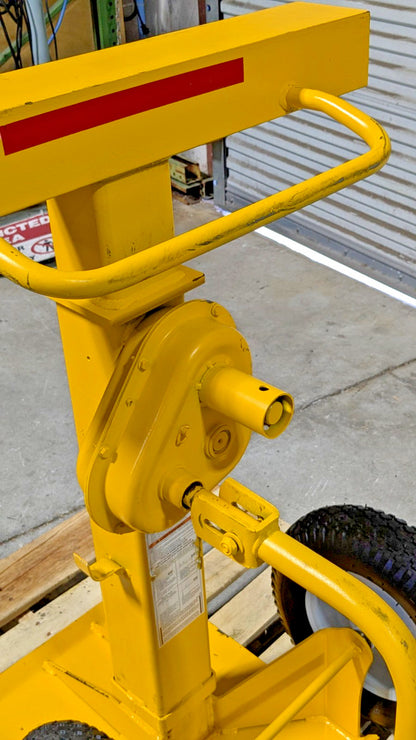 VESTIL 50 Ton Static Capacity Trailer Stabilizing / Lifting Jack  Scratch &amp;