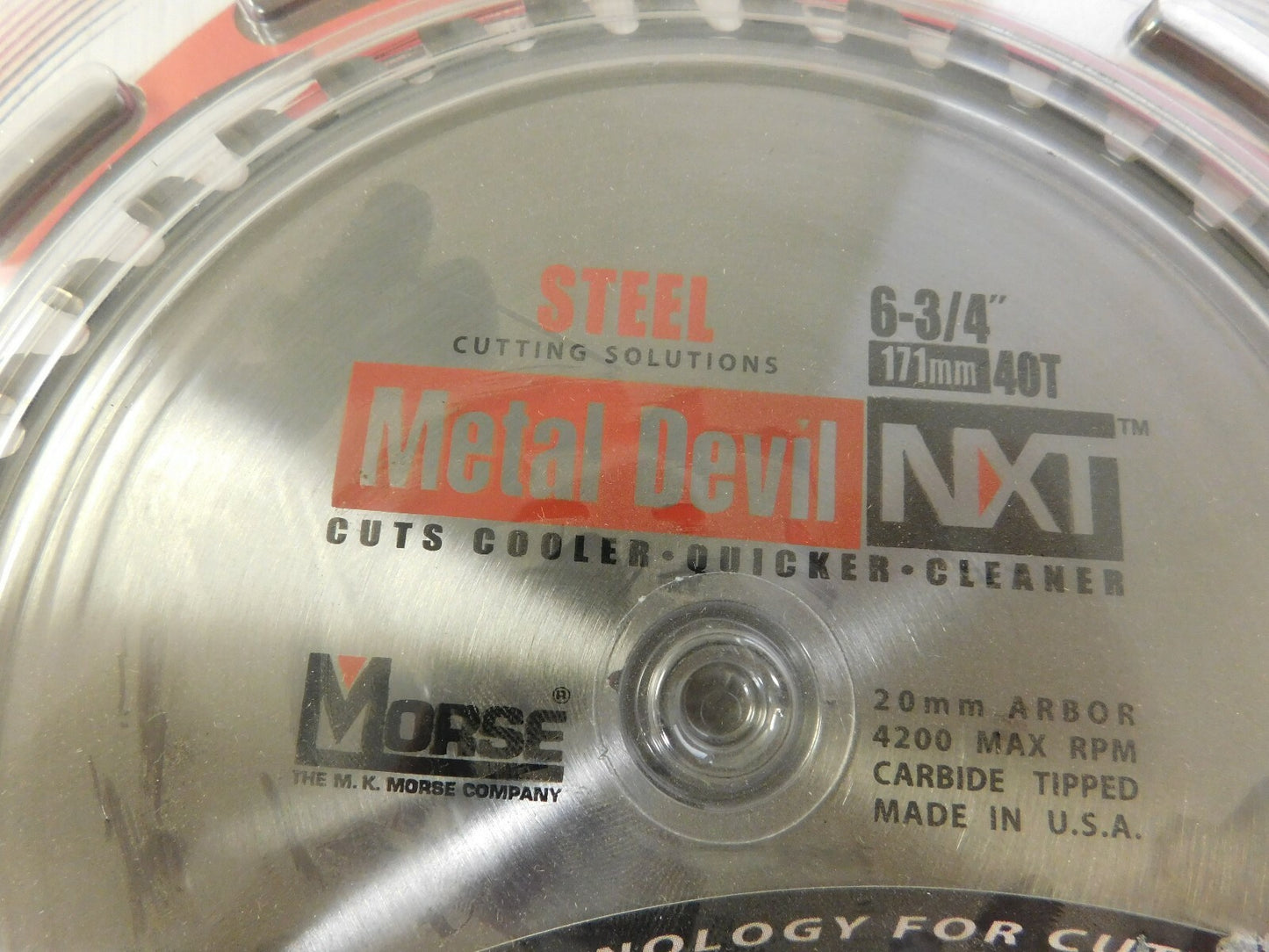 M.K. MORSE 6-3/4" Diam  40 Tooth Wet & Dry Cut Saw Blade CSM67540NSC