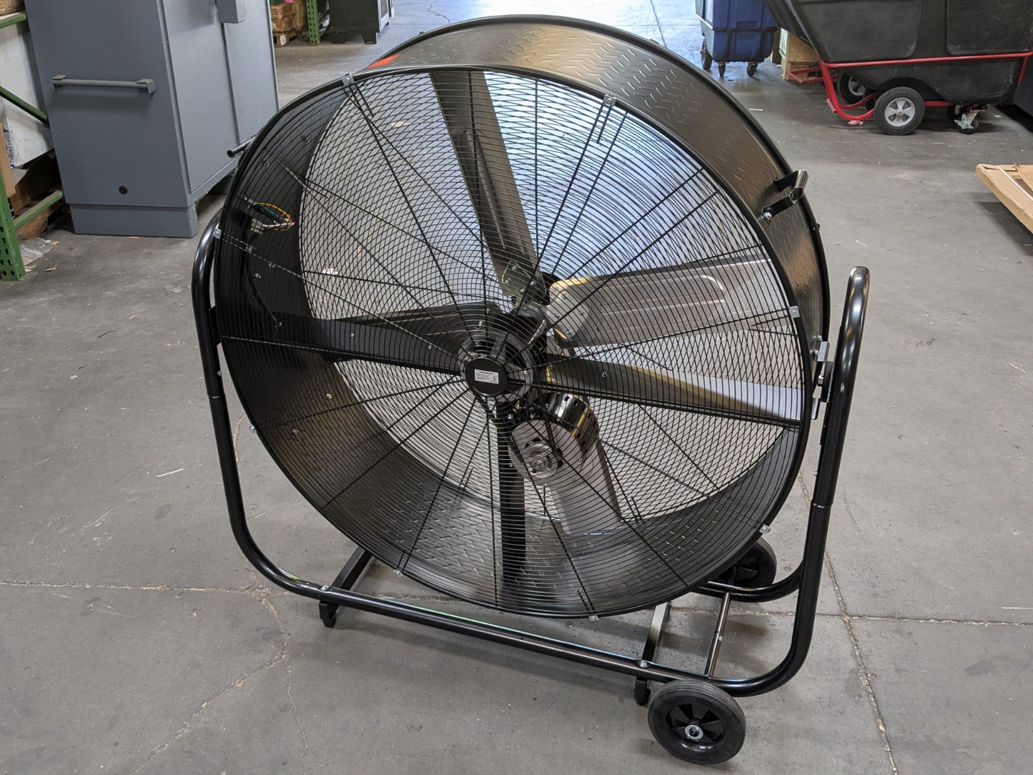 Pro Source 48" Portable Industrial Drum Fan 2-Speed 15500 CFM 120v LOCAL PI