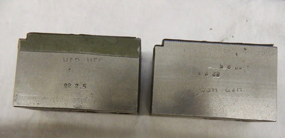 H & R Soft Lathe Chuck Jaw: Serrated QTY 2 HR-82-2.5