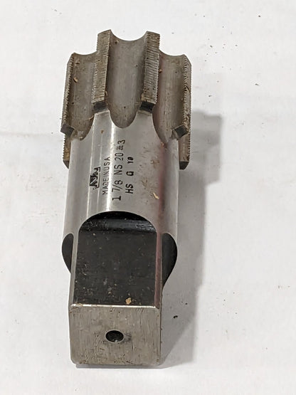 GTD HSS Straight Flute Tap: 1-7/8-20 UNS, 6 Flute, Class 3B 04878211
