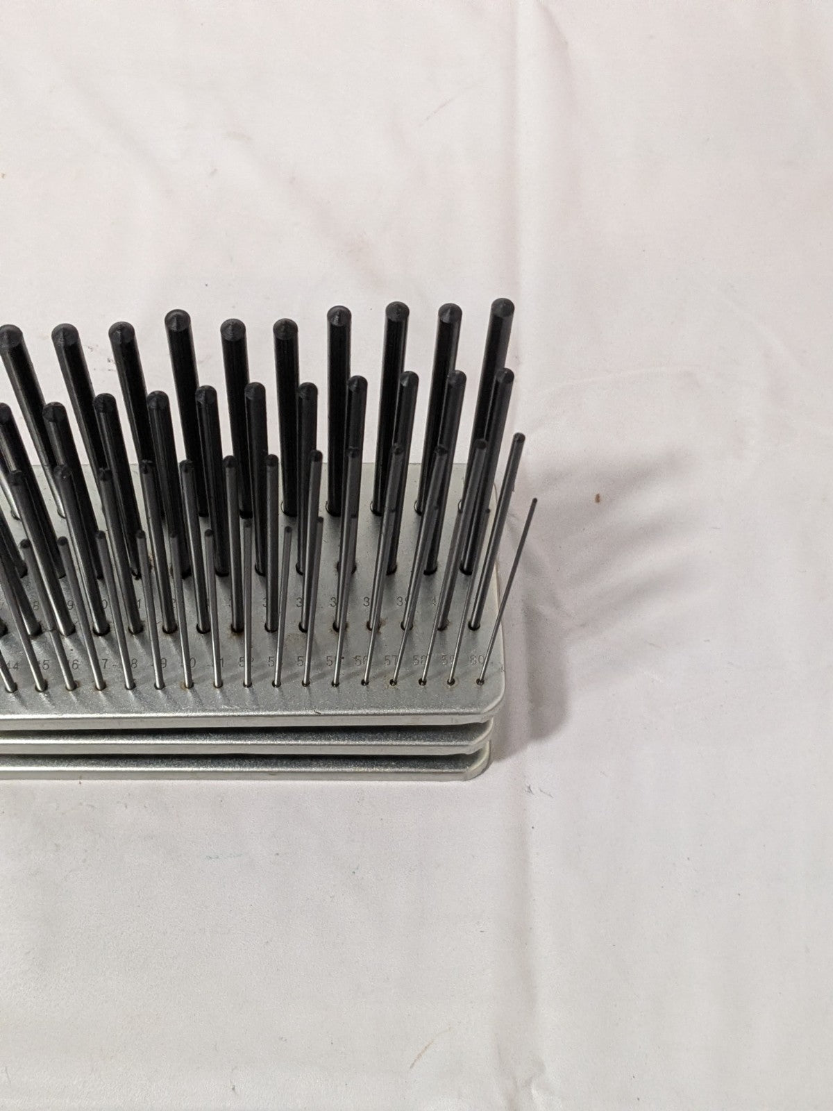Transfer Punch Set: 60 Pc, #1-60, 4-7/8" Long, With Stand 830-4060