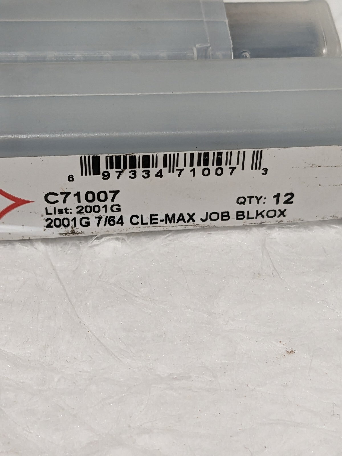 CLEVELAND Jobber Drill: 7/64" Dia, 118 deg Point, High Speed Steel Qty 36 C71007