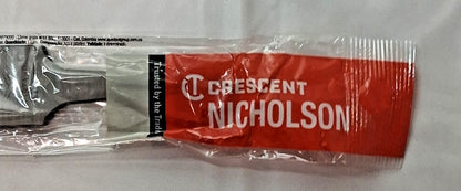 Nicholson American-Pattern File 12"L Flat Double 1-5/32"W 9/32"T 06084N