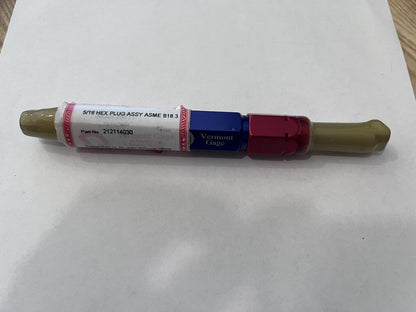 Vermont Gage Hex Plug Gage: 5/16" ASME B18.3