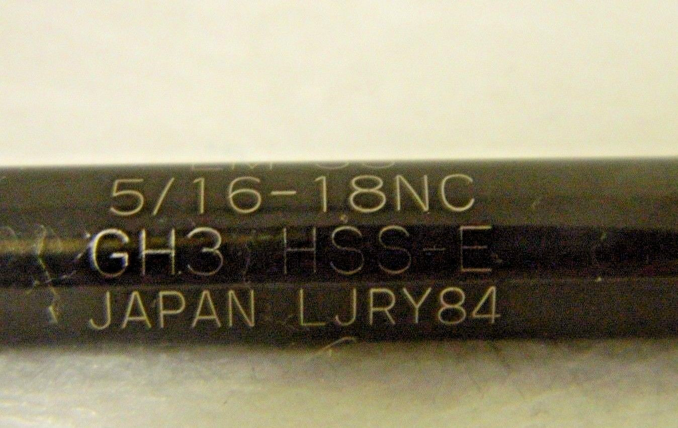 Widia GTD Spiral Point Tap 5/16-18 UNC H3 3FL HSS QTY 2 82515