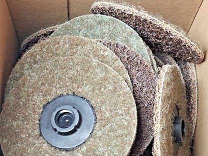 Tru-Maxx Aluminum Oxide Quick-Change Discs Type S 3" Dia QTY25 84035492
