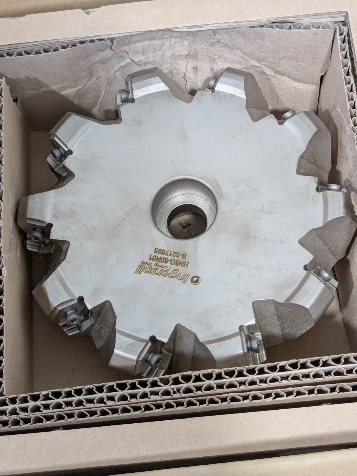 Ingersoll 6" Cut Diam. Indexable Chamfer & Angle Face Mill 2924970