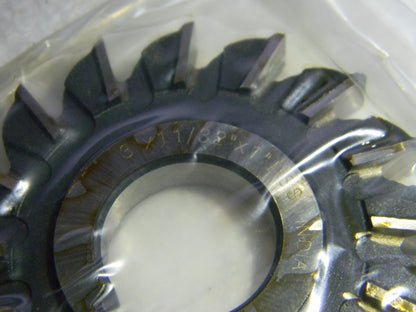Interstate HSS Straight Side Milling Cutter 3" x 11/32" x 1"  03013224