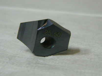Hertel Replaceable Drill Tip Series HMD 25.5mm Diam Grade HC225MD 140° 4005871