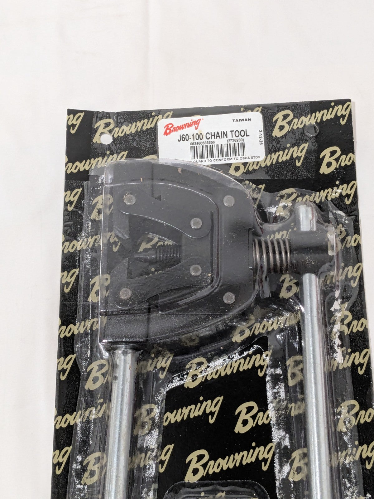 Browning J60-100CHAIN ANSI No. 100 Chain Breaker 2736239
