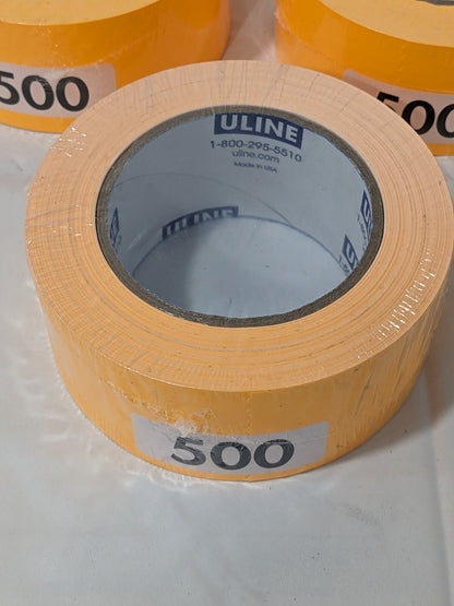 Uline Blank Inventory Rectangle Labels Fluorescent Orange, 2 x 3" Qty 3 S-2568O