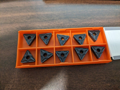 HERTEL Turning Insert 10pk TNMG 333LR HC1150T, Solid Carbide 1002212